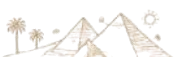 Footer pyramids decoration